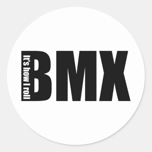 bmx cycle sticker