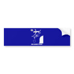 BMX JUMPIN'-25 BUMPER STICKER