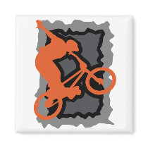 BMX REFRIGERATOR MAGNET