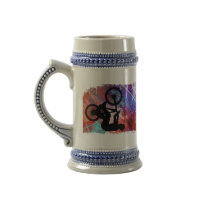 BMX on Rusty Grunge Mug