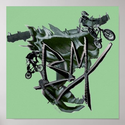 BMX poster by kynetik