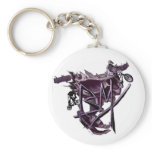 BMX (purple) keychain