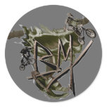 BMX racing sticker 1