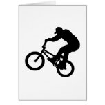 BMX Rider Greeting Cards