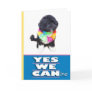 BO Obama YES WE CANine Greeting Card