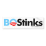 BO Stinks Graphic Bumper Sticker