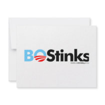 BO Stinks Graphic Personalized Announcements