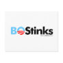 BO Stinks Graphic Post Card
