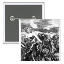 Boadicea Inciting the Iceni against the Romans Pinback Button