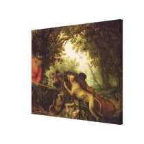Boar Hunt, 1611 Gallery Wrapped Canvas