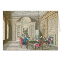 Board Room of The Admiralty, 1808 Card