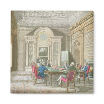 Board Room of The Admiralty, 1808 Refrigerator Magnet