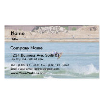 Boarding Water Surfing Business Card Template