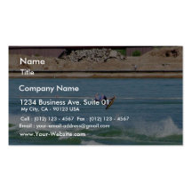 Boarding Water Surfing Business Cards