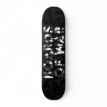 Boards Of War Black and White Camo Deck skateboards