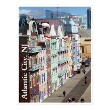 Boardwalk at Atlantic City, New Jersey Postcard