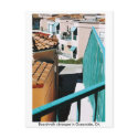 Boardwalk cityscape in Oceanside, CA. postcards