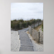 Boardwalk to Beach Poster Print