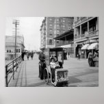 Boardwalk Transport: 1905 Poster