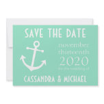 Boat Anchor Save The Date (Pale Green)