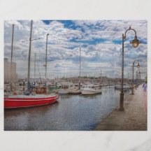 Boat - Baltimore, MD - One fine day in Baltimore Personalised Flyer