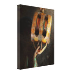 Boat - Block and Tackle II Canvas Prints
