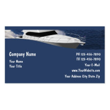 Boat Business Cards