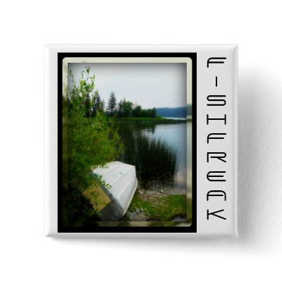 Boat by the Water Pinback Button by CountryCorner
