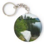 Boat by the Water Keychain