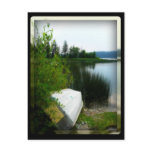 Boat by the Water Postcard