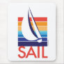 Boat Color Square_Sail mousepad
