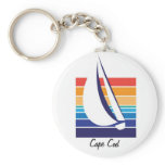 Boat Colour Square_Cape Cod keychain