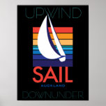 Boat Colour Square_SAIL Auckland_Upwind DownUnder Print