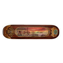 Boat - End of the season Custom Skate Board