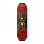 Boat house decoration, Solomon Islands skateboards