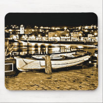 BOAT IN ST. IVES CORNWALL mousepads
