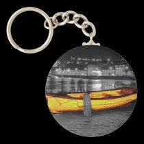 BOAT IN ST. IVES keychains