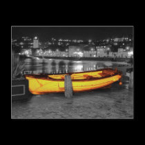 BOAT IN ST. IVES postcards