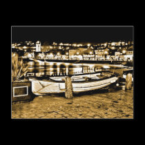 BOAT IN ST. IVES postcards