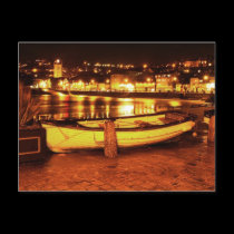 BOAT IN ST. IVES postcards