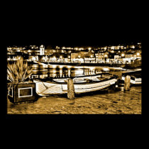 BOAT IN ST. IVES posters