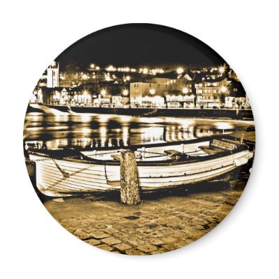BOAT IN ST. IVES REFRIGERATOR MAGNETS by anthonyhedger