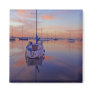 Boat in the Marina Fridge Magnets