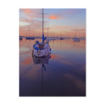 Boat in the Marina Postcard