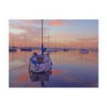 Boat in the Marina postcards