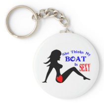 Boat Is Sexy KeyChain