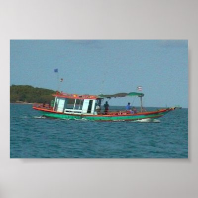 Boat, Koh Samui Posters by zaraward