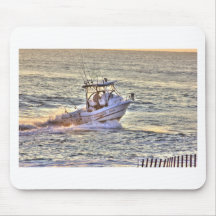 Boat Ocean Fishing Seaview Oceanview Pictures Mouse Mat