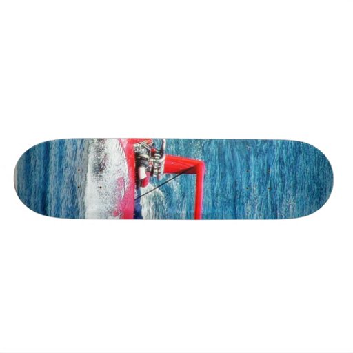 Boat Race Custom Skateboard