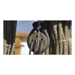 Boat rigging customized photo card